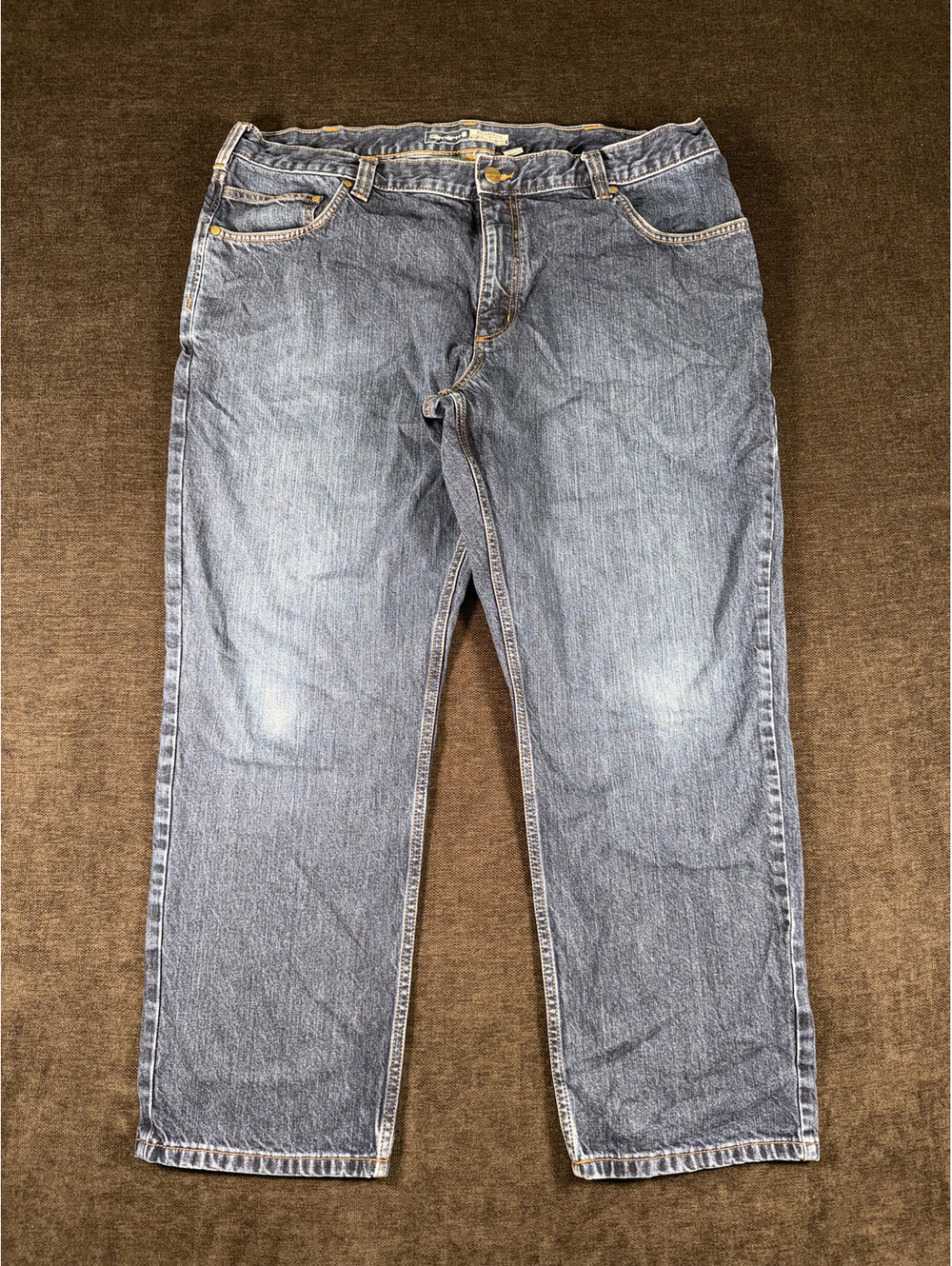 Carhartt Relaxed Fit Men's Jeans Size 40x30 Light Blue Denim